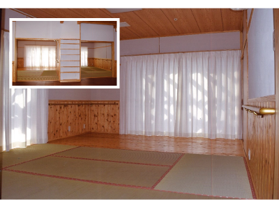 居間・食堂に面し南東の角部屋